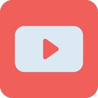 video play vector illustration on a background.Premium quality symbols.vector icons for concept and graphic design.