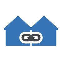 house attach vector illustration on a background.Premium quality symbols.vector icons for concept and graphic design.