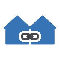 house attach vector illustration on a background.Premium quality symbols.vector icons for concept and graphic design.