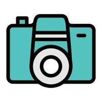 camera vector illustration on a background.Premium quality symbols.vector icons for concept and graphic design.