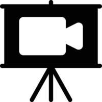 ilustración de vector de placa de video en un fondo. símbolos de calidad premium. iconos vectoriales para concepto y diseño gráfico.