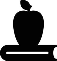 apple book vector illustration on a background.Premium quality symbols.vector icons for concept and graphic design.