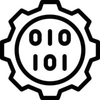 coding setting vector illustration on a background.Premium quality symbols. vector icons for concept and graphic design.