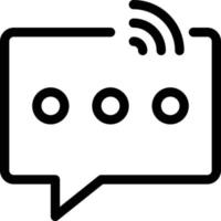 message signal vector illustration on a background.Premium quality symbols.vector icons for concept and graphic design.