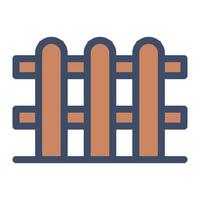 fence vector illustration on a background.Premium quality symbols.vector icons for concept and graphic design.