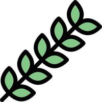 thyme vector illustration on a background.Premium quality symbols.vector icons for concept and graphic design.