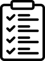 checklist vector illustration on a background.Premium quality symbols.vector icons for concept and graphic design.