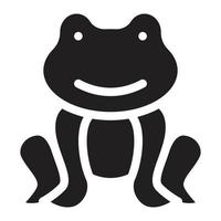 frog vector illustration on a background.Premium quality symbols.vector icons for concept and graphic design.
