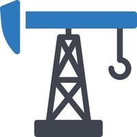 ilustración vectorial de la industria petrolera en un fondo. símbolos de calidad premium. iconos vectoriales para el concepto y el diseño gráfico. vector