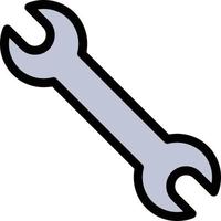 wrench vector illustration on a background.Premium quality symbols.vector icons for concept and graphic design.