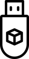 usb vector illustration on a background.Premium quality symbols. vector icons for concept and graphic design.