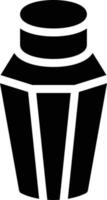 shaker bottle vector illustration on a background.Premium quality symbols.vector icons for concept and graphic design.