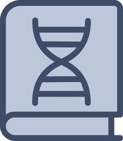 dna book vector illustration on a background.Premium quality symbols. vector icons for concept and graphic design.