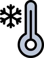 ilustración de vector de temperatura en un fondo. símbolos de calidad premium. iconos vectoriales para concepto y diseño gráfico.