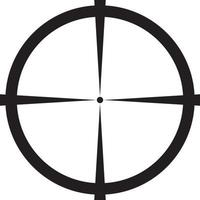 Target goal icon. target focus arrow. marketing aim. sight sniper symbol. Crosshair and aim vector