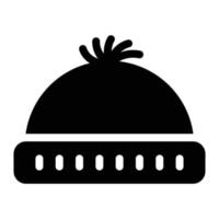 Ilustración de vector de gorro en un fondo. Símbolos de calidad premium. Iconos vectoriales para concepto y diseño gráfico.