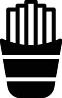 fries vector illustration on a background.Premium quality symbols.vector icons for concept and graphic design.
