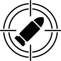 bullet target vector illustration on a background.Premium quality symbols.vector icons for concept and graphic design.