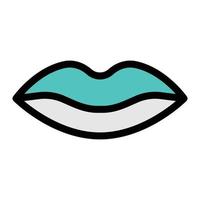 lip vector illustration on a background.Premium quality symbols.vector icons for concept and graphic design.