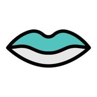 lip vector illustration on a background.Premium quality symbols.vector icons for concept and graphic design.