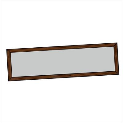 blank wood frame