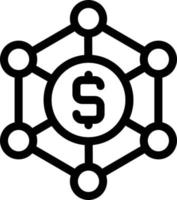 dollar sharing vector illustration on a background.Premium quality symbols.vector icons for concept and graphic design.