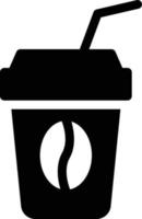 ilustración de vector de café en un fondo. símbolos de calidad premium. iconos vectoriales para concepto y diseño gráfico.