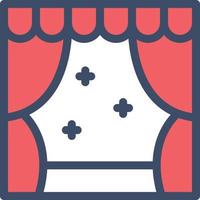 magic show vector illustration on a background.Premium quality symbols.vector icons for concept and graphic design.