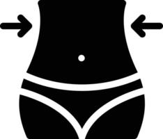 waist vector illustration on a background.Premium quality symbols.vector icons for concept and graphic design.