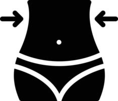 waist vector illustration on a background.Premium quality symbols.vector icons for concept and graphic design.