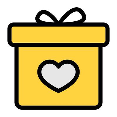 gift vector illustration on a background.Premium quality symbols.vector icons for concept and graphic design.