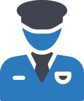 officer vector illustration on a background.Premium quality symbols.vector icons for concept and graphic design.