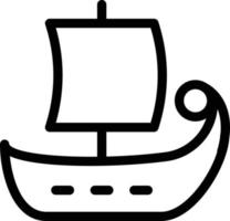 boat vector illustration on a background.Premium quality symbols.vector icons for concept and graphic design.