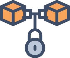 data lock vector illustration on a background.Premium quality symbols. vector icons for concept and graphic design.