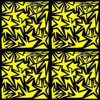 Seamless abstract yellow pattern. Yellow background vector