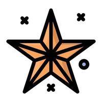 star vector illustration on a background.Premium quality symbols.vector icons for concept and graphic design.