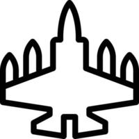 fighter jet vector illustration on a background.Premium quality symbols. vector icons for concept and graphic design.
