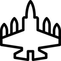 fighter jet vector illustration on a background.Premium quality symbols. vector icons for concept and graphic design.