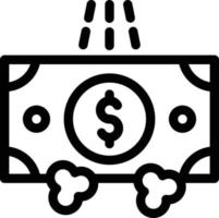 cash clean vector illustration on a background.Premium quality symbols.vector icons for concept and graphic design.