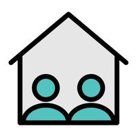 family vector illustration on a background.Premium quality symbols.vector icons for concept and graphic design.