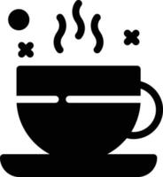 ilustración vectorial de té caliente en un fondo. símbolos de calidad premium. iconos vectoriales para concepto y diseño gráfico. vector