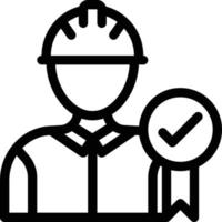 engineer vector illustration on a background.Premium quality symbols.vector icons for concept and graphic design.