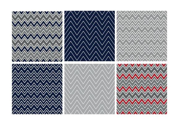 set of christmas geometrical patterns