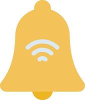 bell wireless vector illustration on a background.Premium quality symbols.vector icons for concept and graphic design.