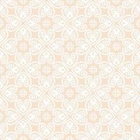 Seamless pattern with floral asian ornament. Abstract ornamental texture. Artistic diagonal flourish tile background in arab orient style vector