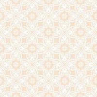 Seamless pattern with floral asian ornament. Abstract ornamental texture. Artistic diagonal flourish tile background in arab orient style vector