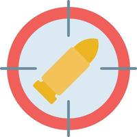 bullet target vector illustration on a background.Premium quality symbols.vector icons for concept and graphic design.