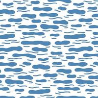 Hand drawn vector illustration of river pattern.Abstract doodle wallpaper.