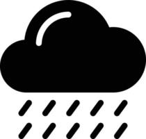 ilustración de vector de lluvia de nubes en un fondo. símbolos de calidad premium. iconos vectoriales para concepto y diseño gráfico.