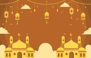 fondo de eid mubarak vector